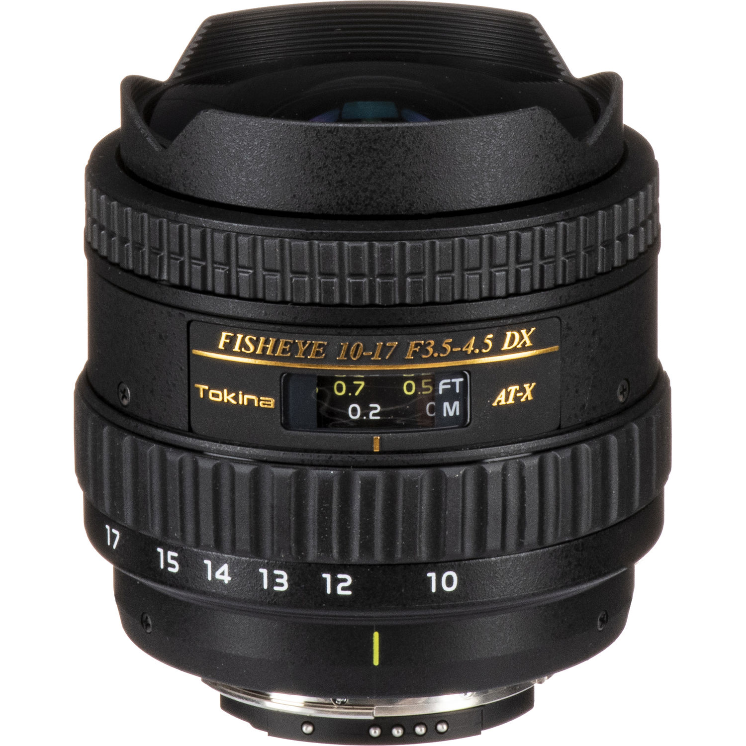 Tokina 10-17mm f/3.5-4.5 AT-X 107 AF DX Fisheye Lens for Nikon F GP Pro