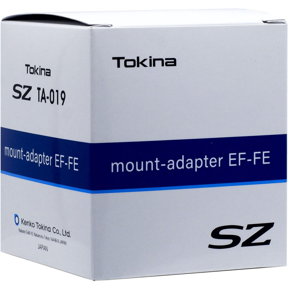 Tokina SZ Mount Adapter EF-FE for Canon EF Lens to Sony E-Mount Camera