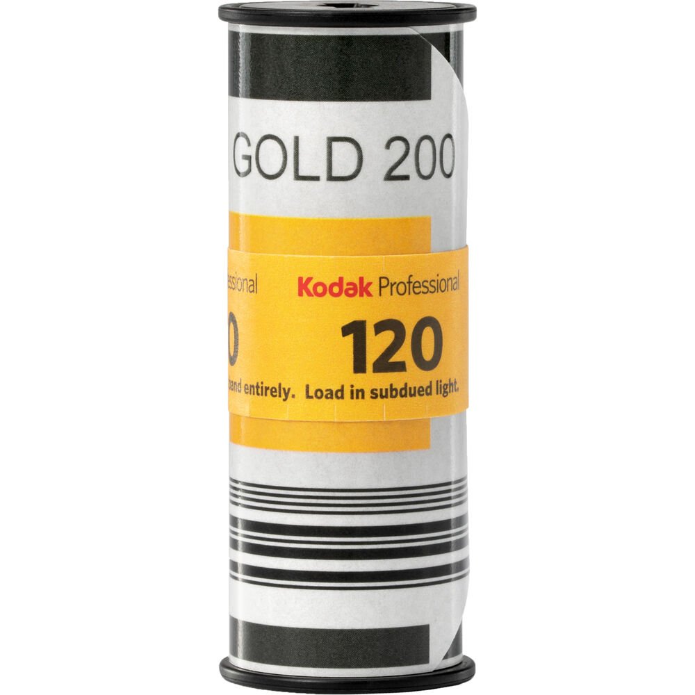 1075597 2 Kodak Professional Gold 200 Color Negative Film (120 Roll Film, 5-Pack)