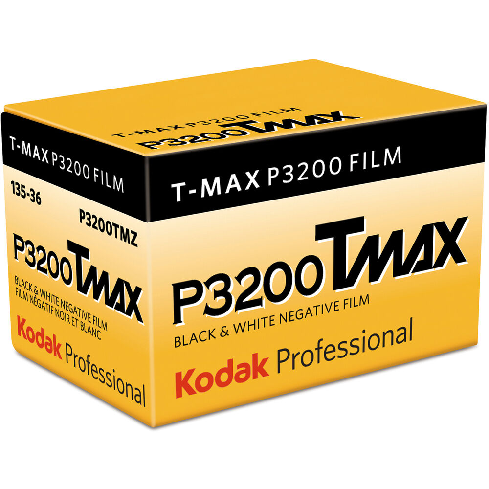 KodakProfessionalT MaxPBlackandWhiteNegativeFilm(mmRollFilm,Exposures)