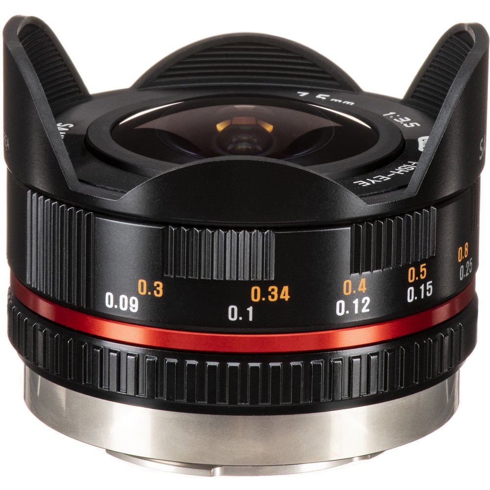 Samyang 7.5mm f/3.5 UMC Fisheye MFT Lens – Black - GP Pro