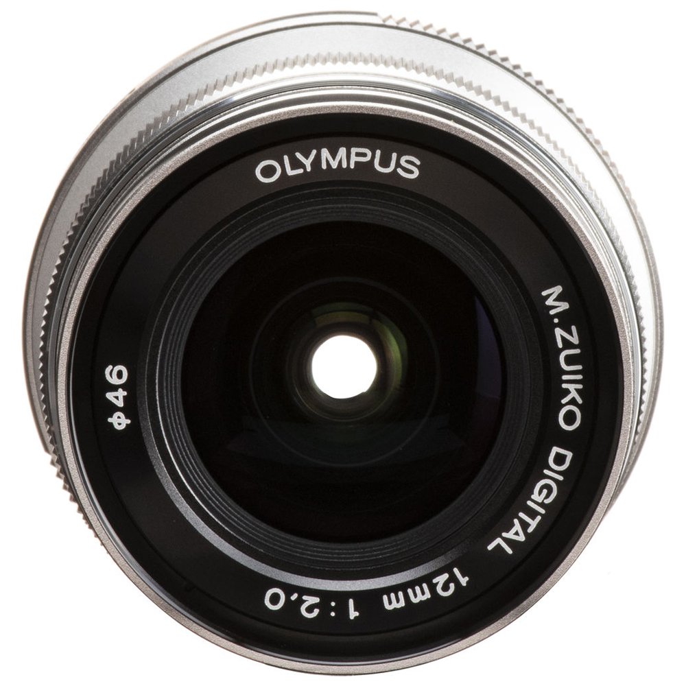 Olympus M.Zuiko Digital ED 12mm f/2 Lens (Silver) - GP Pro