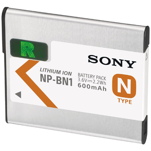 Sony NP-BN1 Rechargeable Lithium-ion Battery Pack (3.6V, 600mAh)