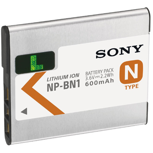 Sony NP-BN1 Rechargeable Lithium-ion Battery Pack (3.6V, 600mAh)