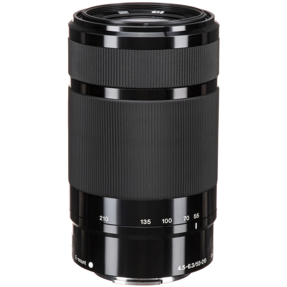 Sony E 55-210mm f/4.5-6.3 OSS Lens (Black) - GP Pro