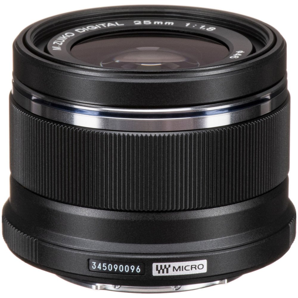 Olympus M.Zuiko Digital 25mm f/1.8 Lens (Black) - GP Pro