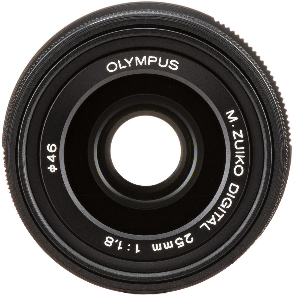 Olympus M.Zuiko Digital 25mm f/1.8 Lens (Black) - GP Pro