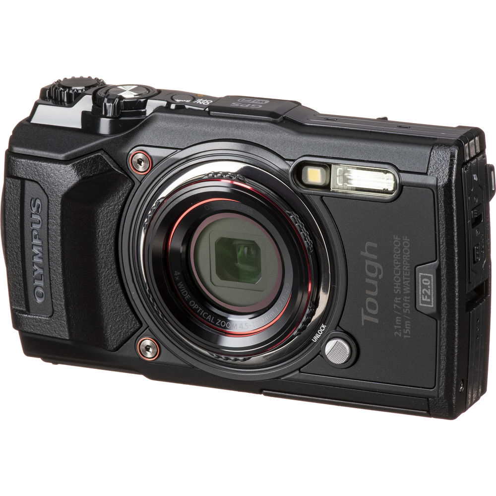 Olympus Tough TG-6 Digital Camera (Black) - GP Pro
