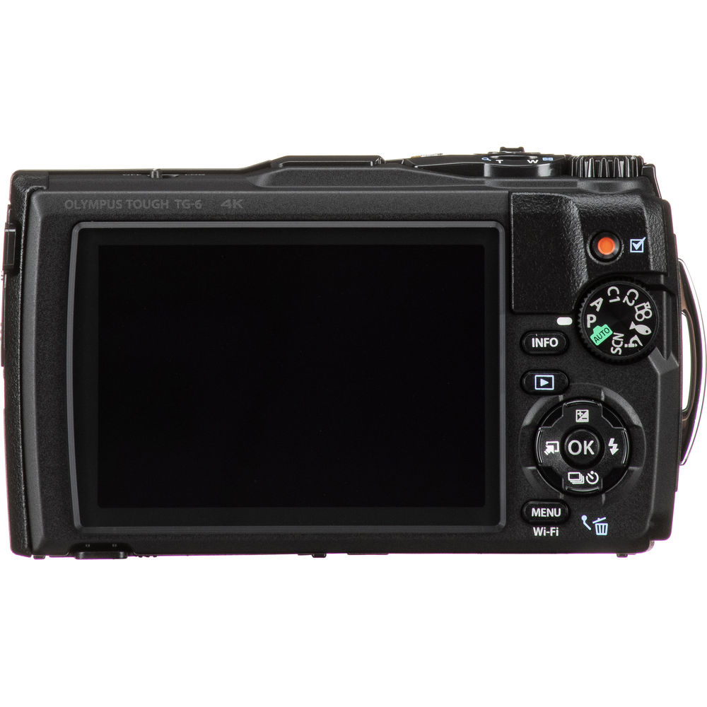 Olympus Tough TG-6 Digital Camera (Black) - GP Pro