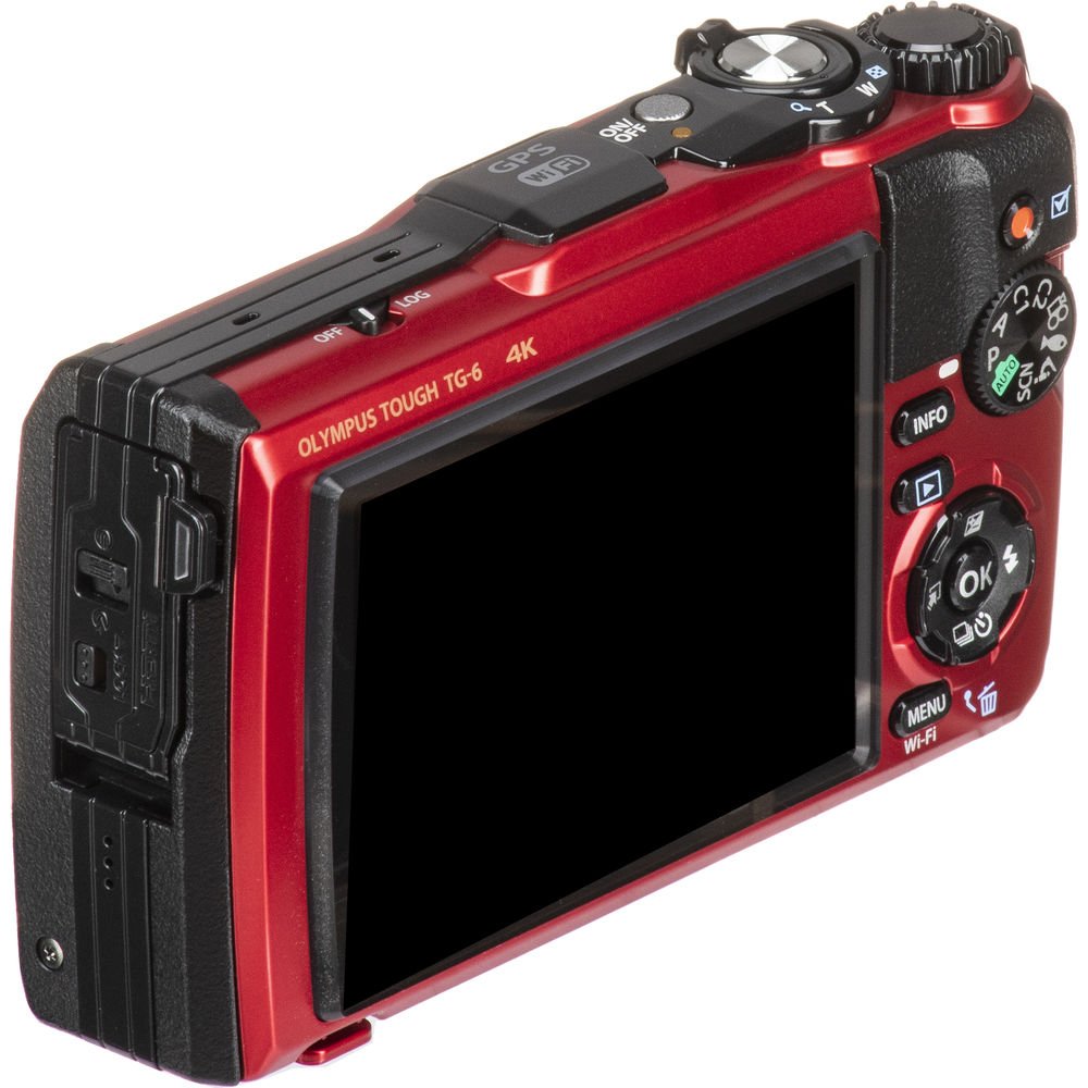 Olympus Tough TG-6 Digital Camera (Red) - GP Pro