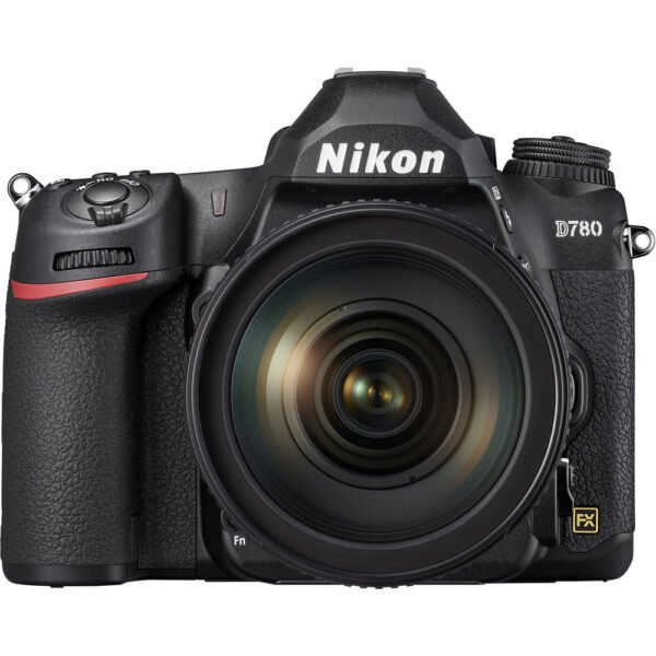 Nikon - D780 DSLR 4K Video Camera with 24-120mm か細い Lens â€“ Black