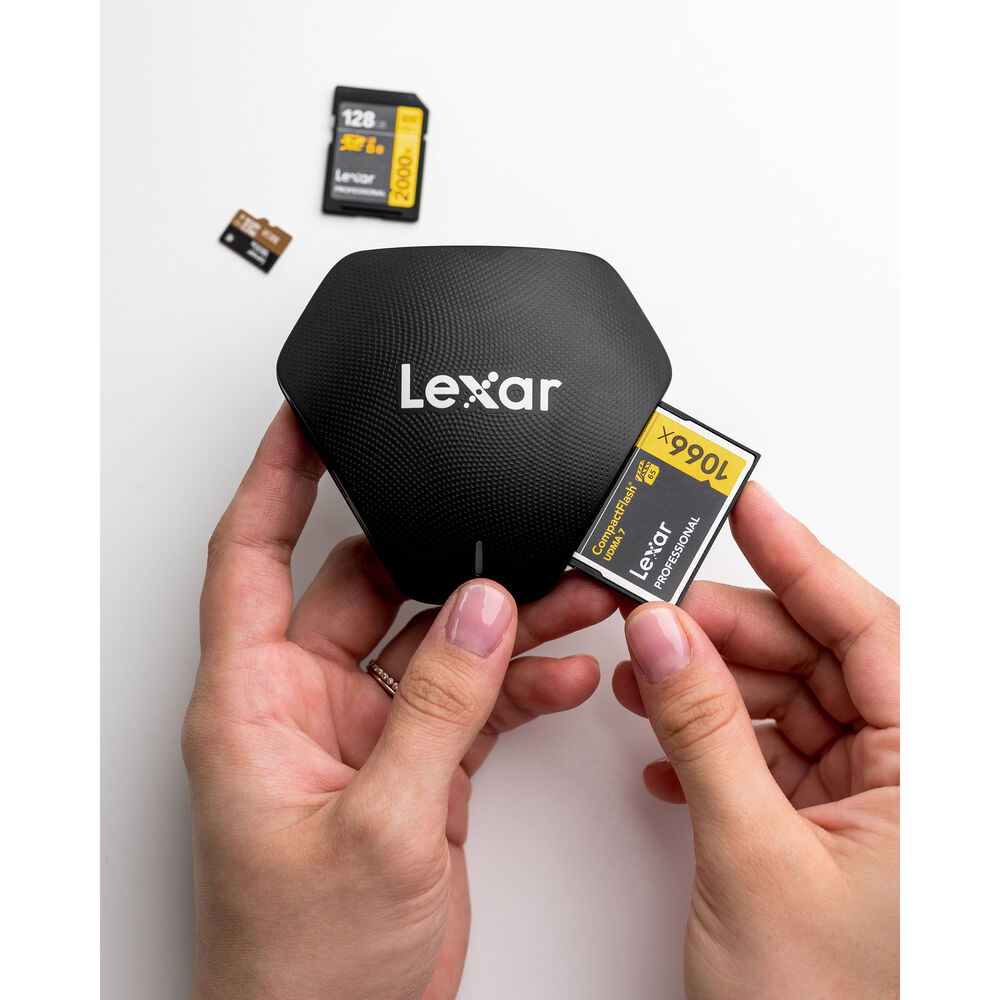 Lexar Professional Multi-Card 3-in-1 USB 3.0 Reader GP Pro