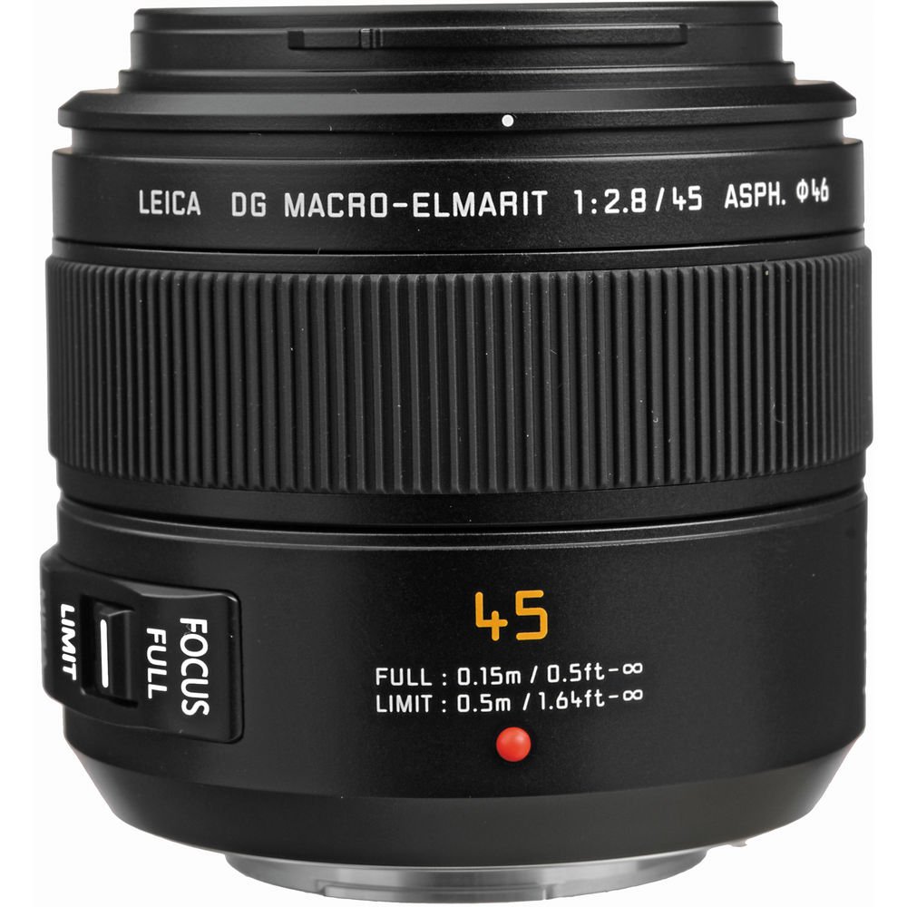 Panasonic Leica DG Macro-Elmarit 45mm f/2.8 ASPH. MEGA O.I.S. Lens - GP Pro