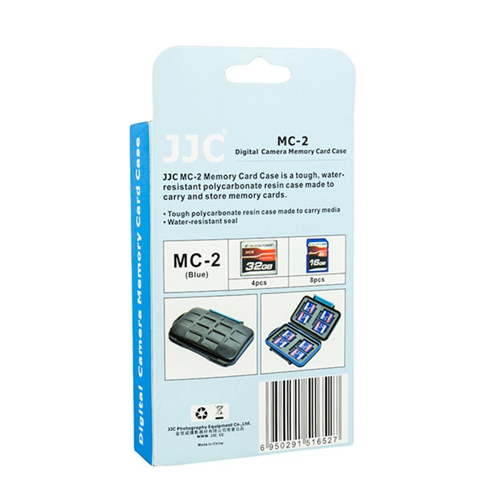 Jjc Waterproof Memory Card Case Sd