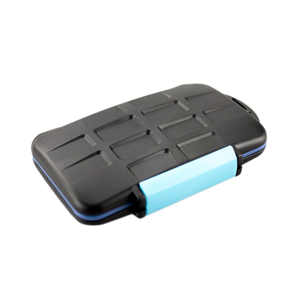 JJC MC-3 Water-resistant Holder Hard Storage Memory Card Case