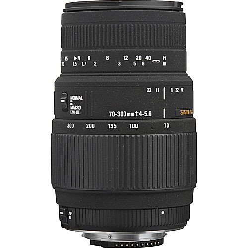 Sigma 70-300mm f/4-5.6 DG Macro Lens for Nikon