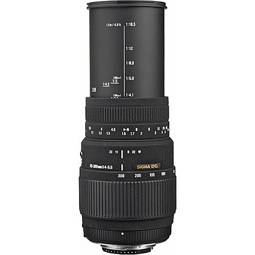 Sigma 70-300mm f/4-5.6 DG Macro Lens for Nikon