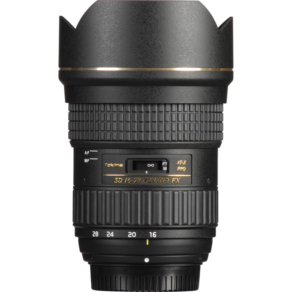 Tokina AT-X 16-28mm f/2.8 Pro FX Lens for Nikon - GP Pro