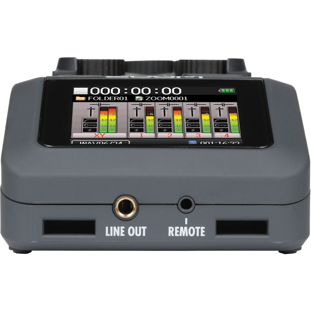 Zoom H6 All Black 6-Track Portable Recorder 2020 India
