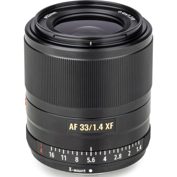 Viltrox AF 33mm f/1.4 XF Lens for FUJIFILM X (Black) - GP Pro