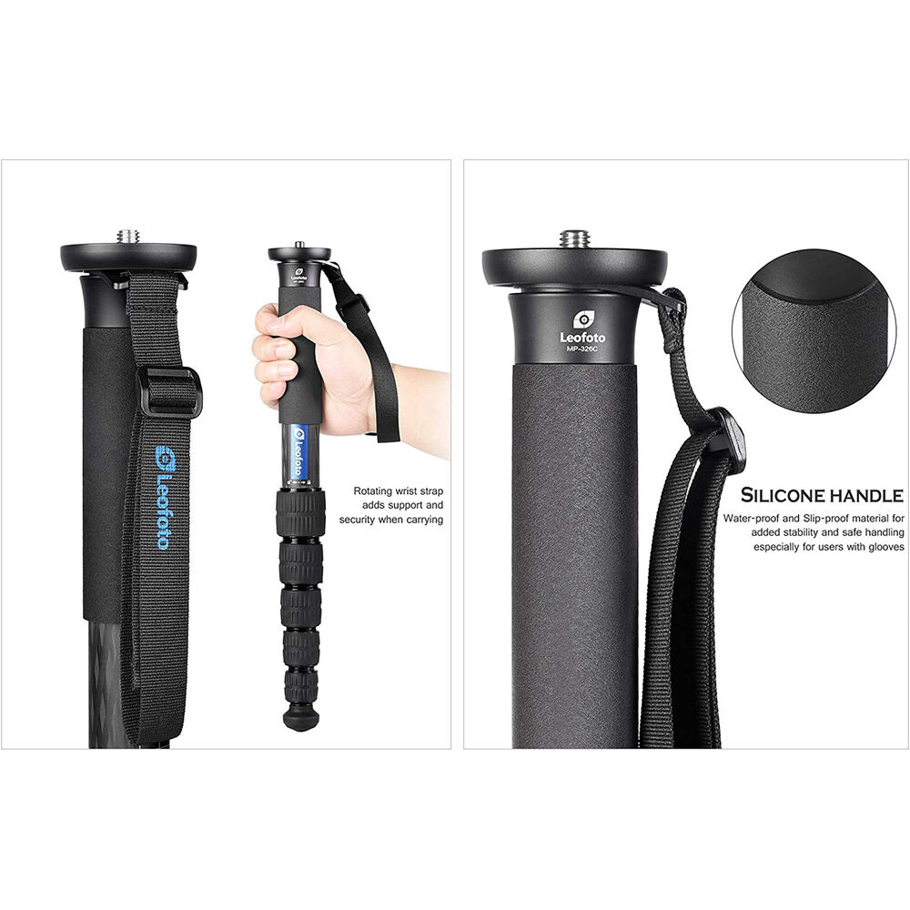 Leofoto MP-366C 6-SecOon Carbon Fiber Monopod - GP Pro