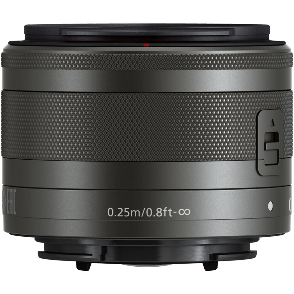 Canon EF-M 15-45mm f/3.5-6.3 IS STM Standard Zoom Lens for Canon EOS top M