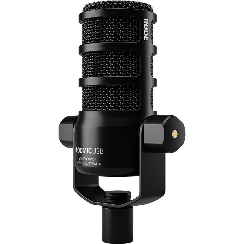 Online RODE Podcaster microphone and Mount