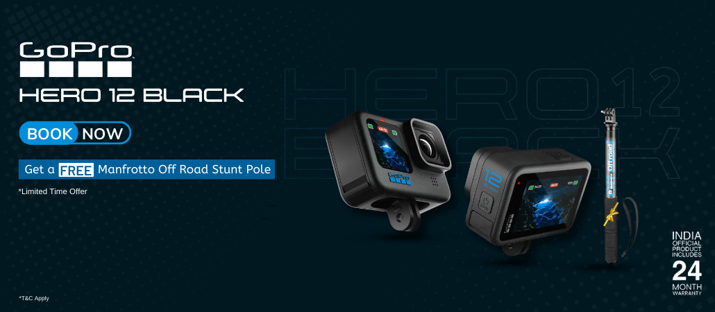 GoPro HERO 12 Black Action Camera with 2 Yrs India Warranty, HERO12 –  Design Info
