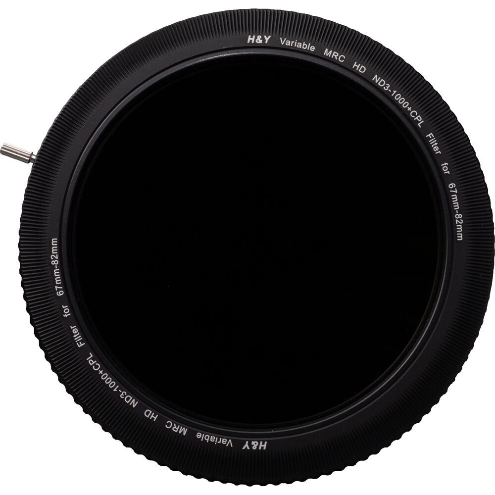 H&Y Filters RevoRing Variable ND3-ND1000 & Circular Polarizer 