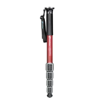 Leofoto MPQ-325C 5-Section Carbon Fiber Monopod ( RED)