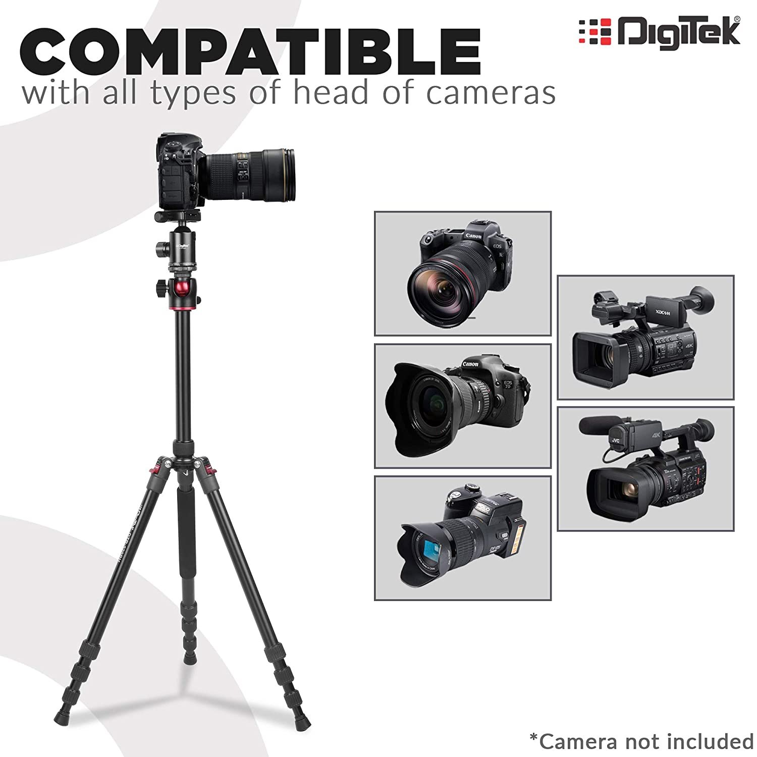 DIGITEK TRIPOD PROFESSIONAL DTR 520 BH 4 Digitek DTR 520 BH