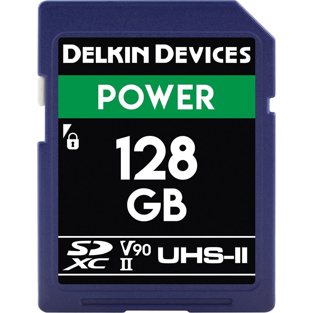 Delkin Devices 128GB POWER UHS-II SDXC Memory Card