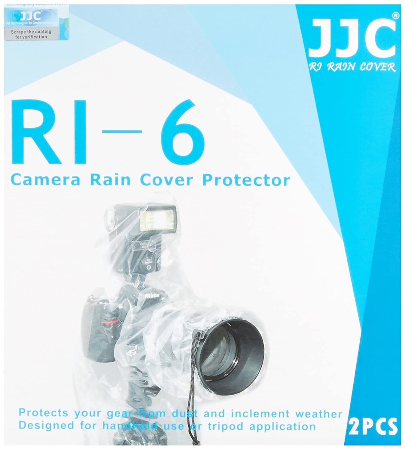 JJC RAIN COVER RI-6 (GP001234) 1 JJCRAINCOVERRI (GP)