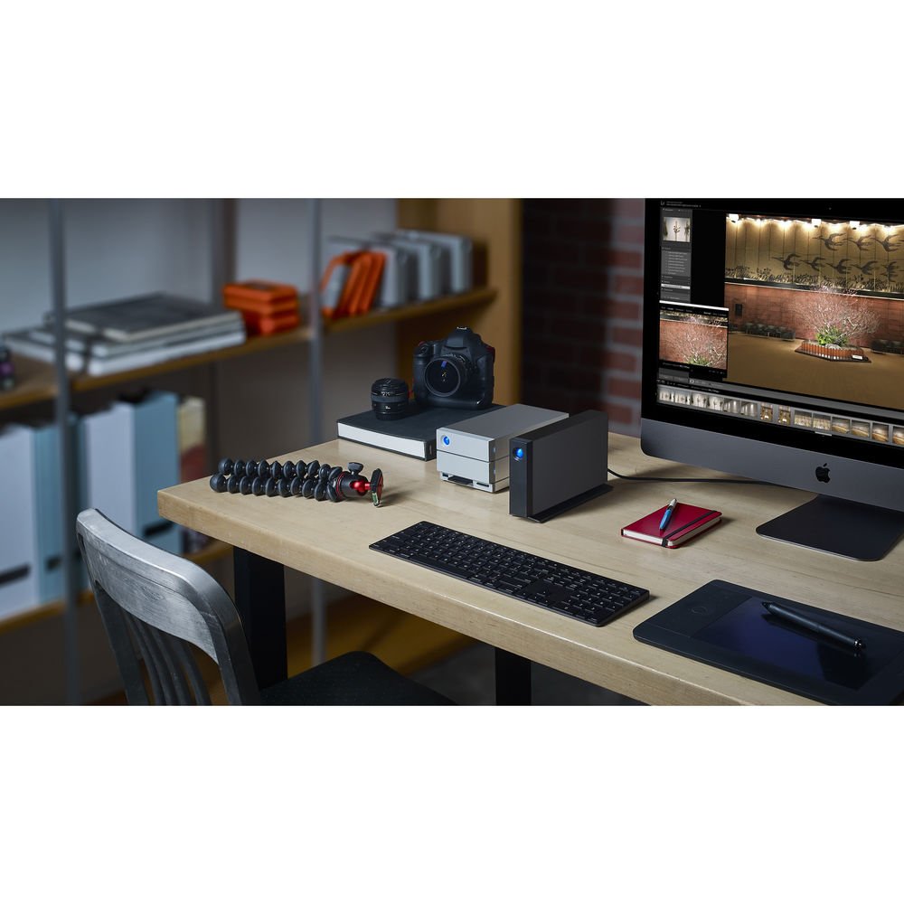 LACIE 4TB D2 PROFESSIONAL EXTERNAL HARD DRIVE (GP002456) 4 LaCie 4TB d2 Professional USB 3.2 Gen 2 Type-C External Hard Drive