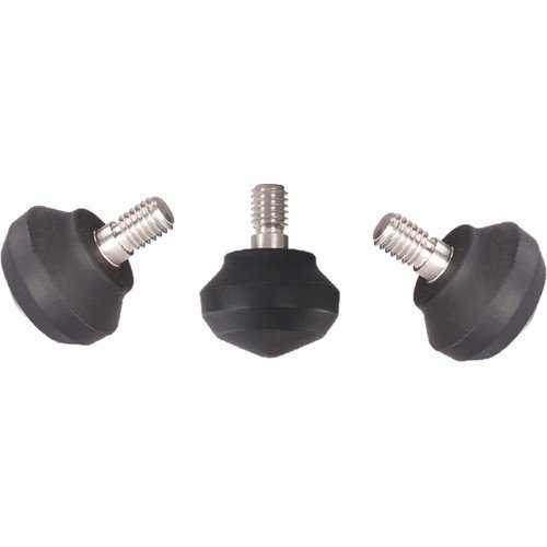 Leofoto 41mm Rubber Feet for Leofoto Tripod (3-Pieces)