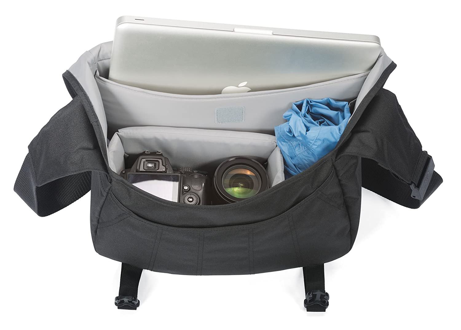 LOWEPRO CAMERA BAG PASSPORT MESSENGER GREY (GP001608) 2 Lowepro Passport Messenger Camera and Gear