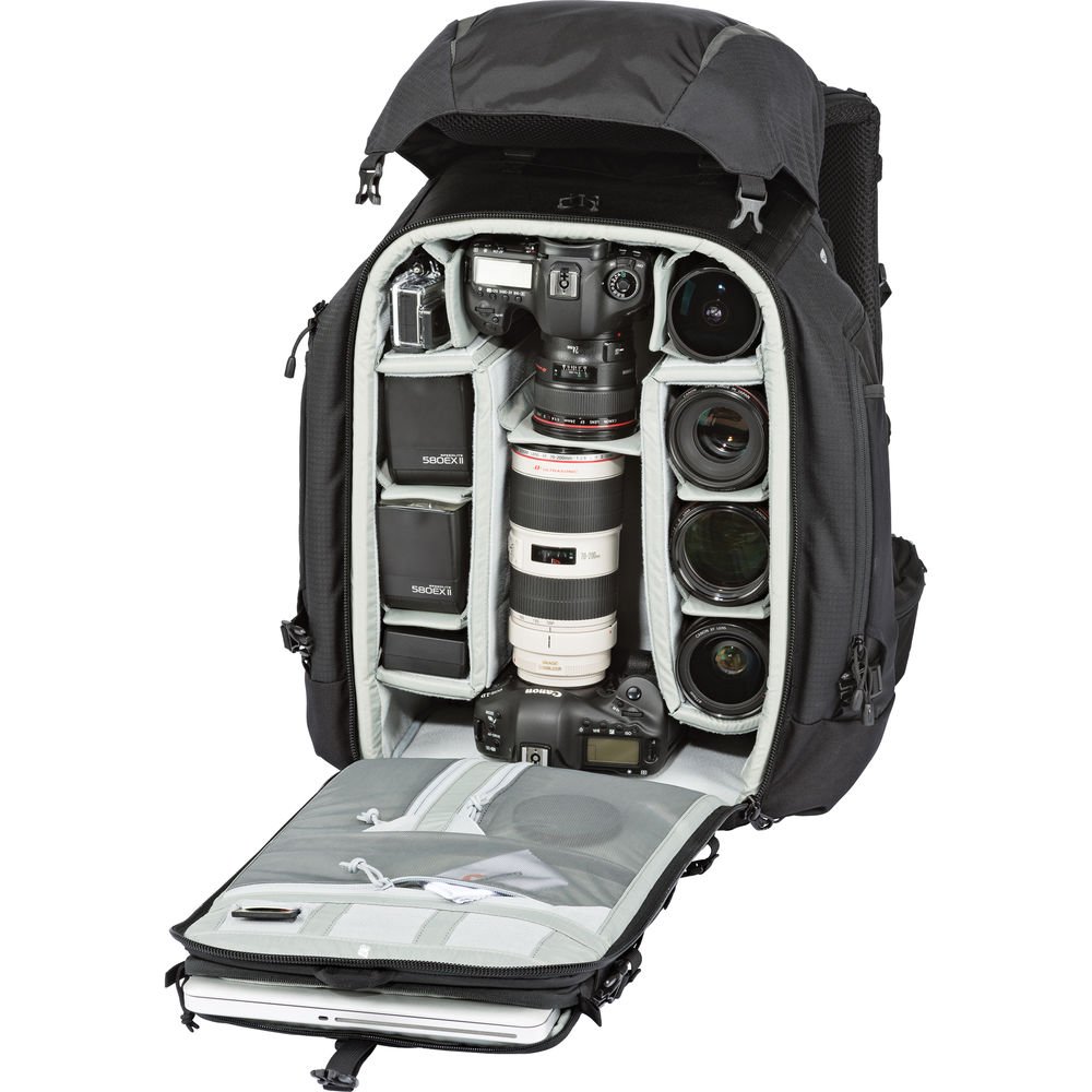 Lowepro Pro Trekker 450 AW Camera and Laptop Backpack (Black)