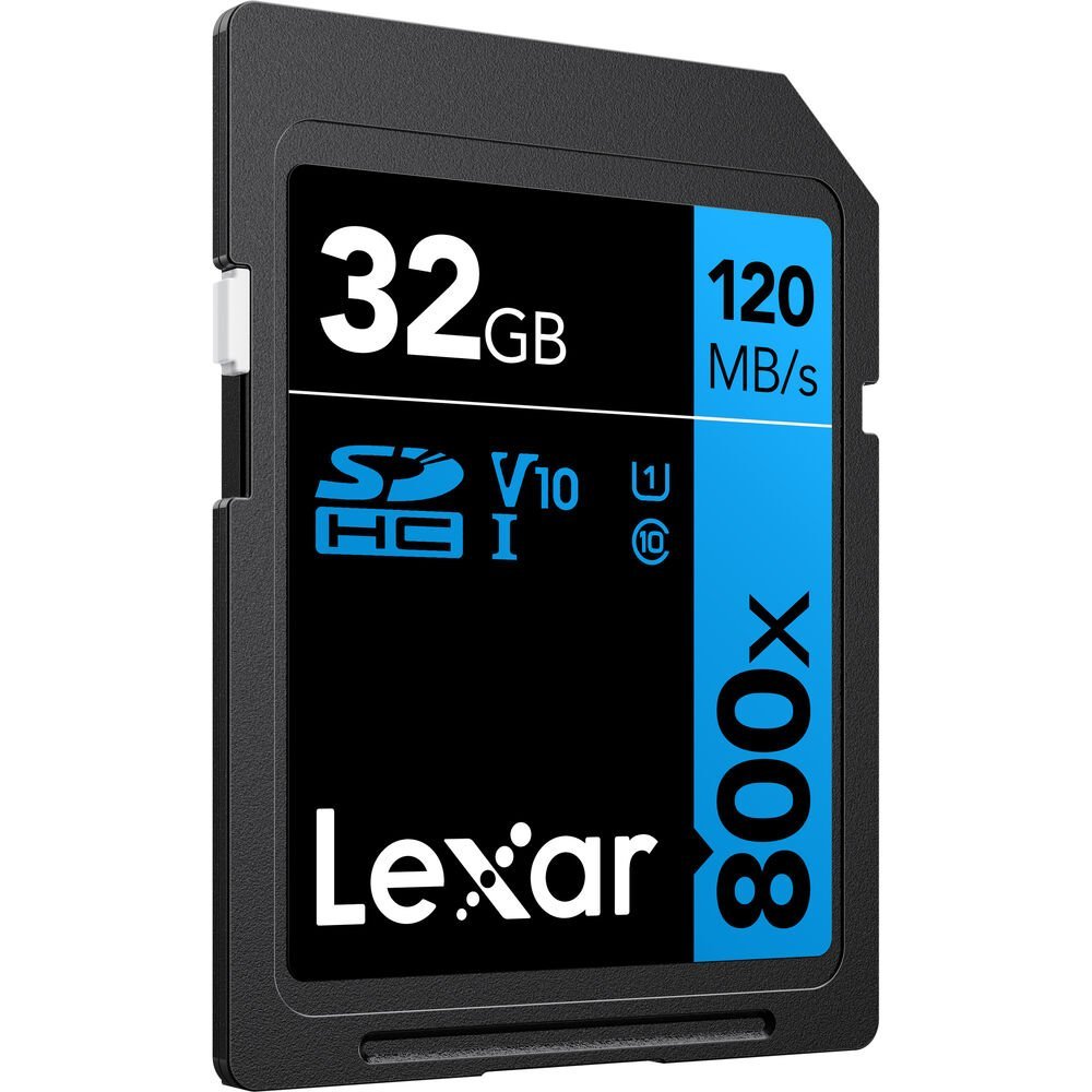 Lexar 32GB High-Performance 800x UHS-I SDHC Memory Card