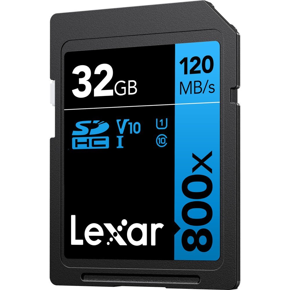 Lexar 32GB High-Performance 800x UHS-I SDHC Memory Card