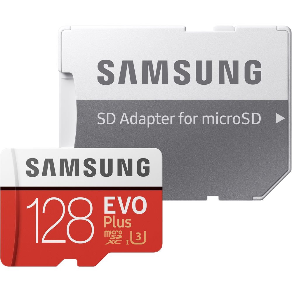 SamsungGBEVOPlusUHS ImicroSDXCMemoryCardwithSDAdapter