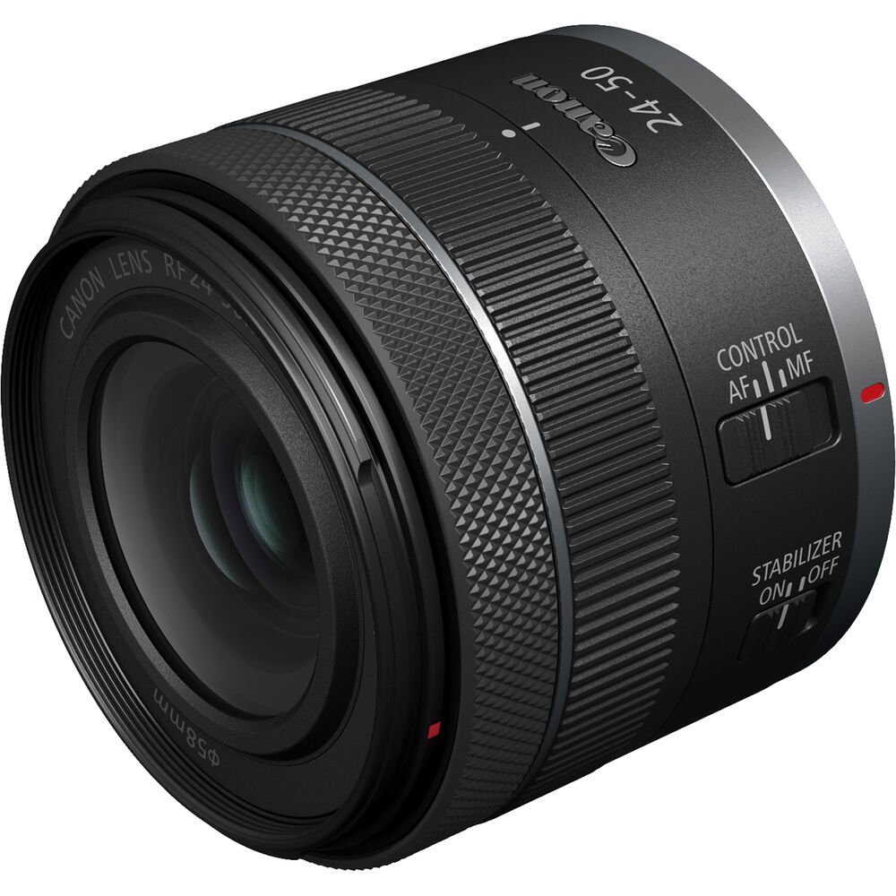 RF 24-50mm 3 Canon RF 24-50mm f/4.5-6.3 IS STM Lens (Canon RF)