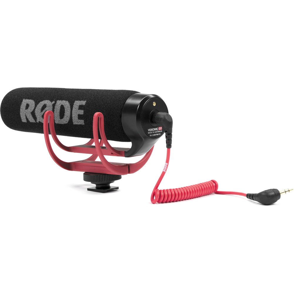RodeVideoMicGOCamera MountShotgunMicrophone