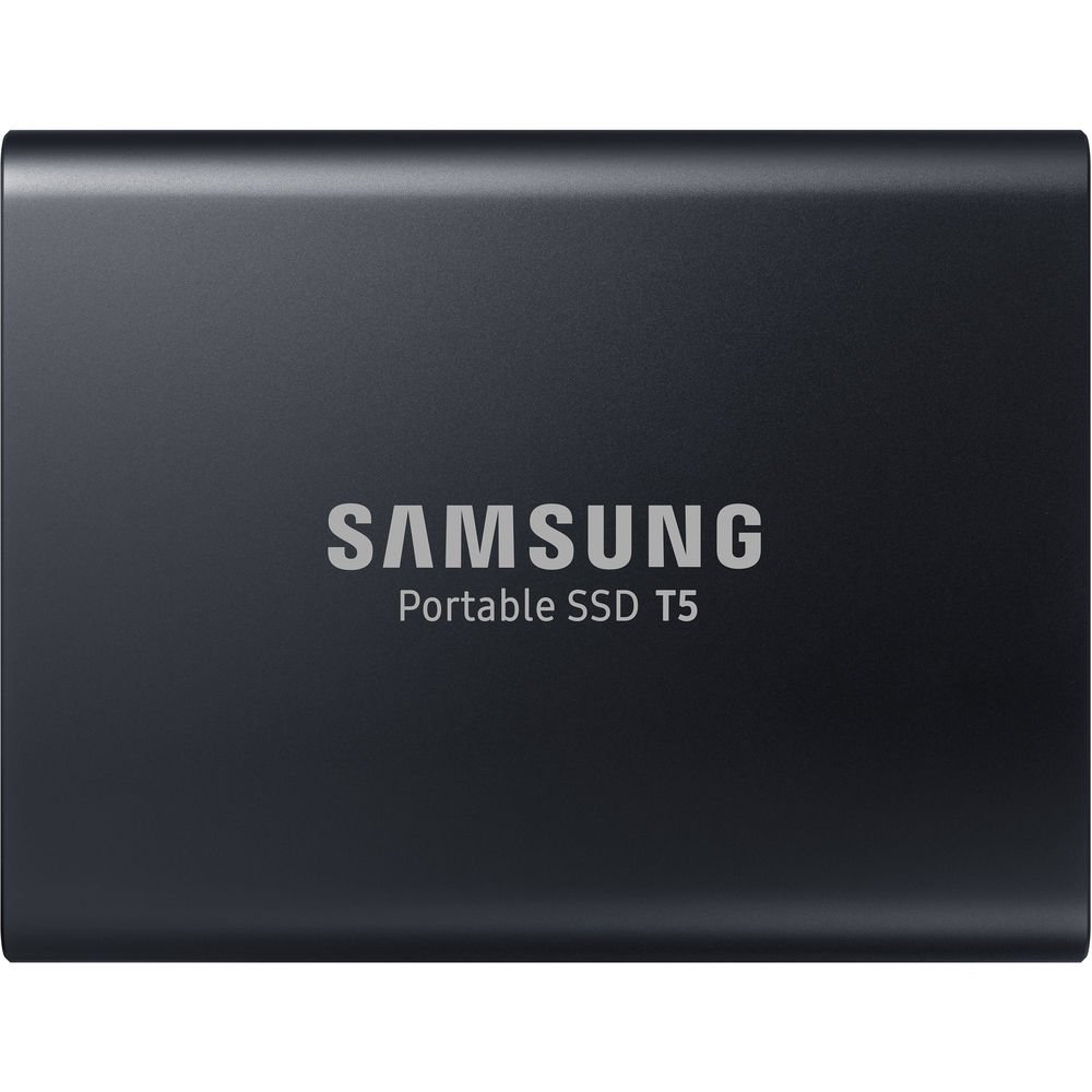 SAMSUNG PORTABLE SSD T5 1TB (GP001333) 4 Samsung 1TB T5 Portable Solid-State Drive (Black)