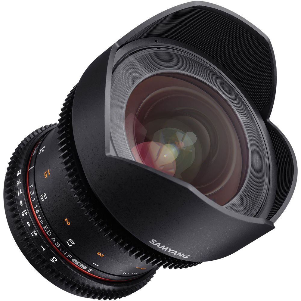 Samyang 14mm T3.1 VDSLRII Cine Lens for Sony E-Mount
