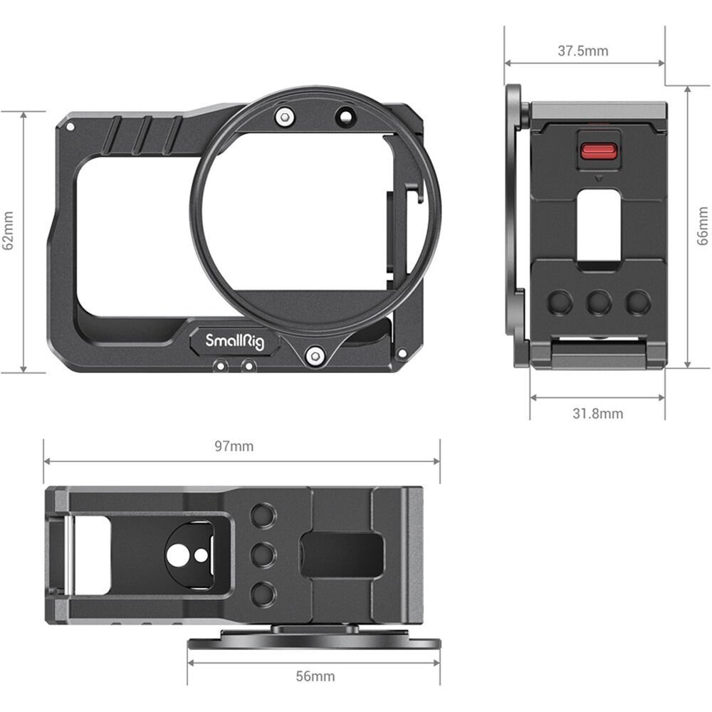 SMALLRIG VLOGGING CAGE-2901 (GP0413) 5 SmallRig Vlogging Cage