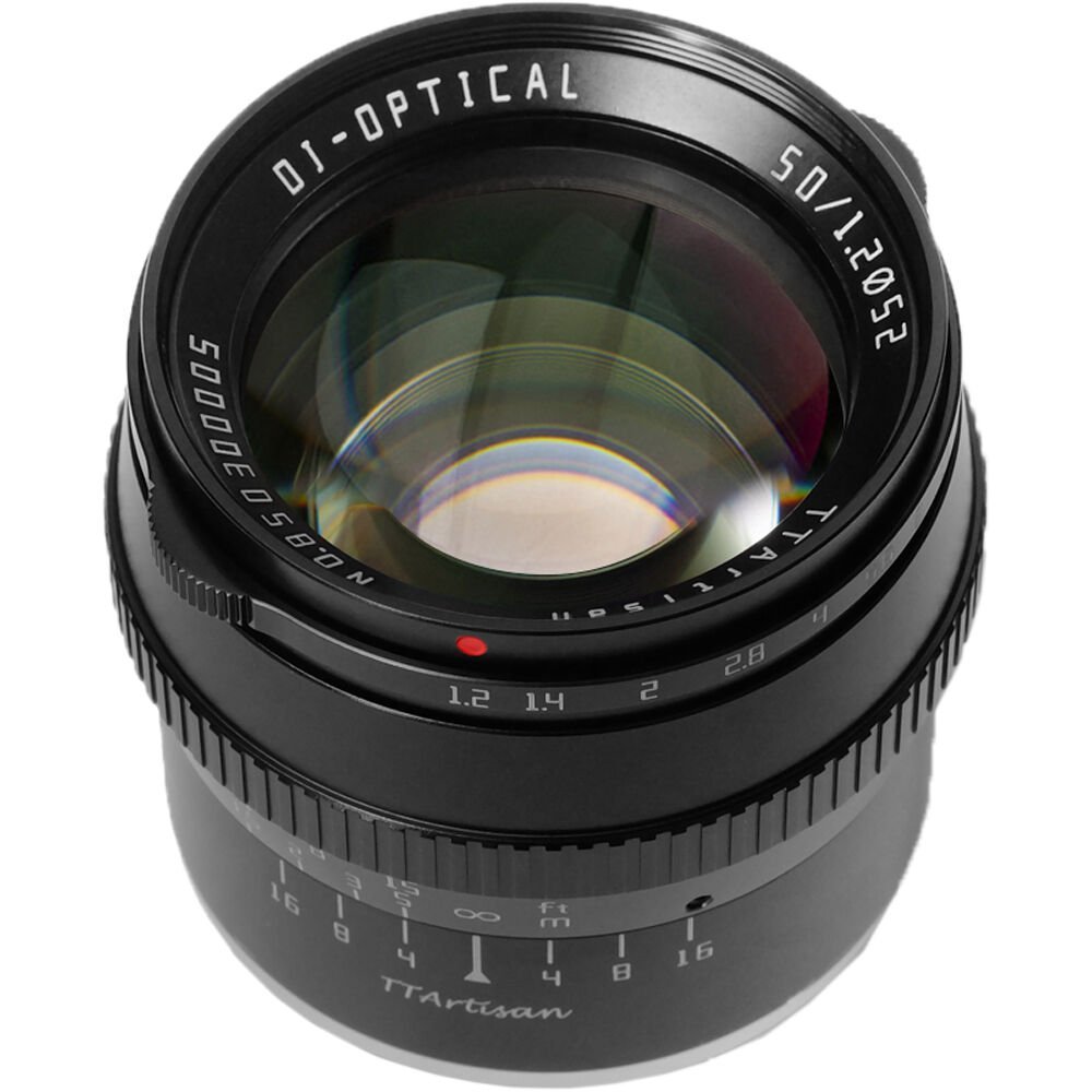 TTArtisan 50mm f/1.2 Lens for Micro Four Thirds (Black)