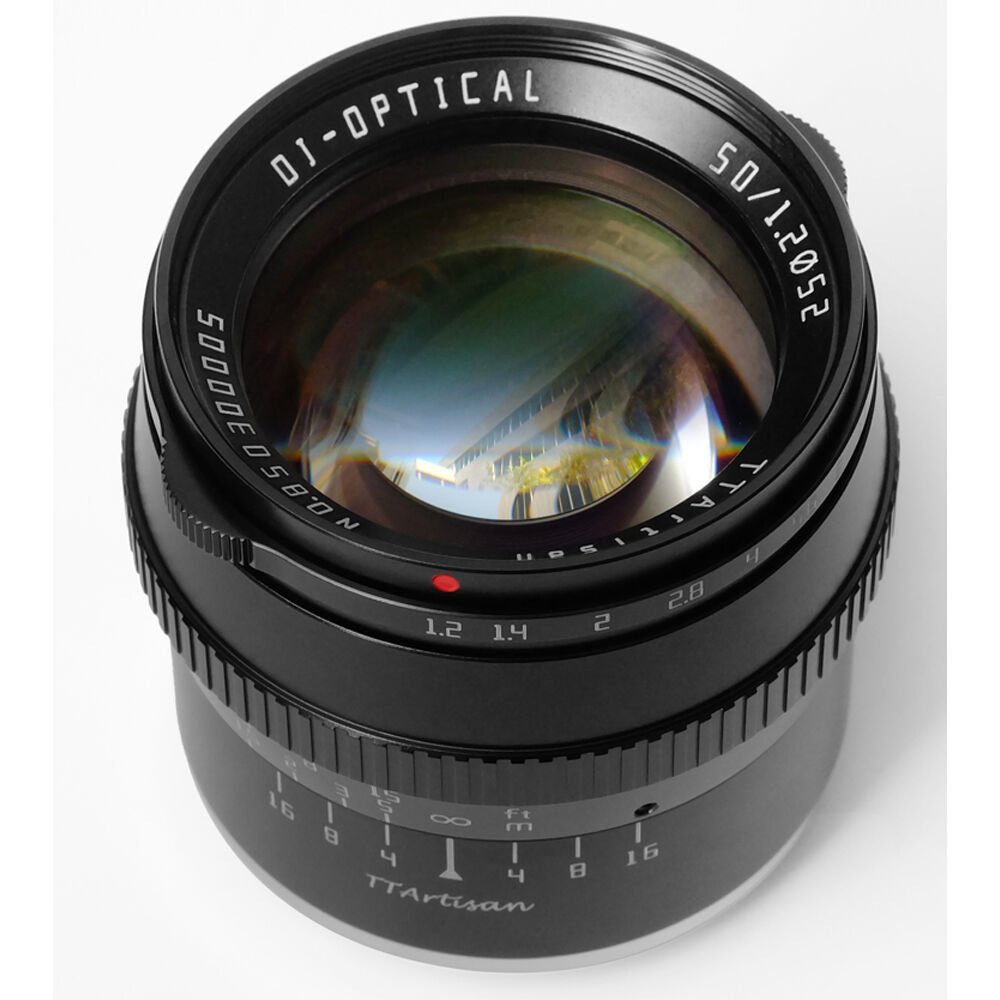 TTArtisan 50mm f/1.2 Lens for Micro Four Thirds (Black)