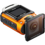 Ricoh WG-M2 Action Camera Kit (Orange)