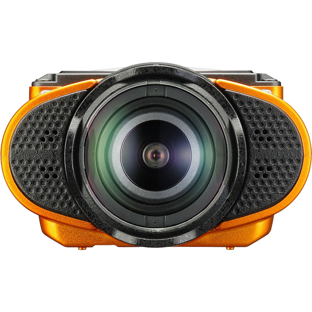 Ricoh WG-M2 Action Camera Kit (Orange)