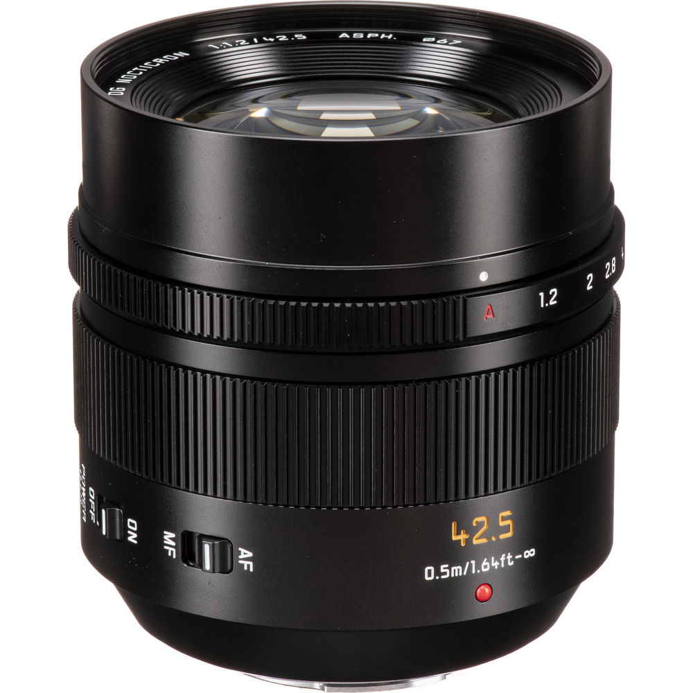 42.5mm 3 Panasonic Leica DG Nocticron 42.5mm f/1.2 ASPH. POWER O.I.S. Lens